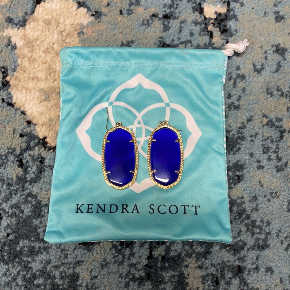 Kendra Scott Royal Blue Danielle Earrings